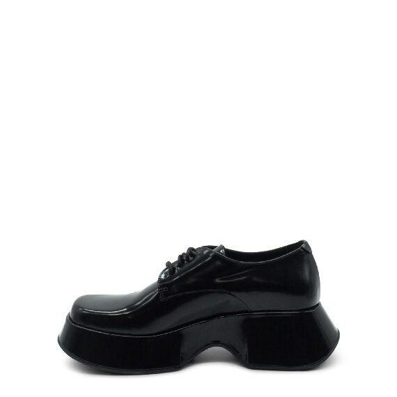 Mini Yoko Dark Brown Balmoral Shoes