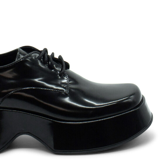 Mini Yoko Dark Brown Balmoral Shoes