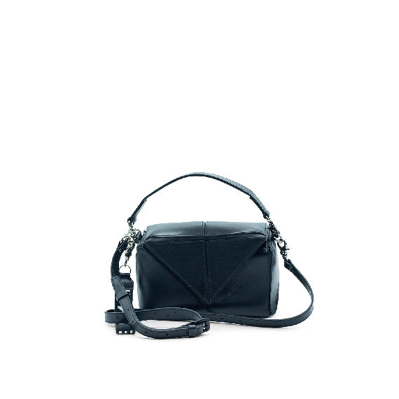 Viola<br />Mini bag patch nera 