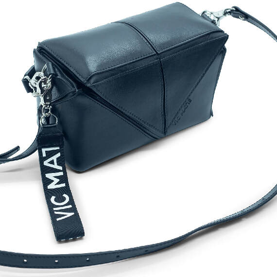 Viola<br />Black mini patch bag