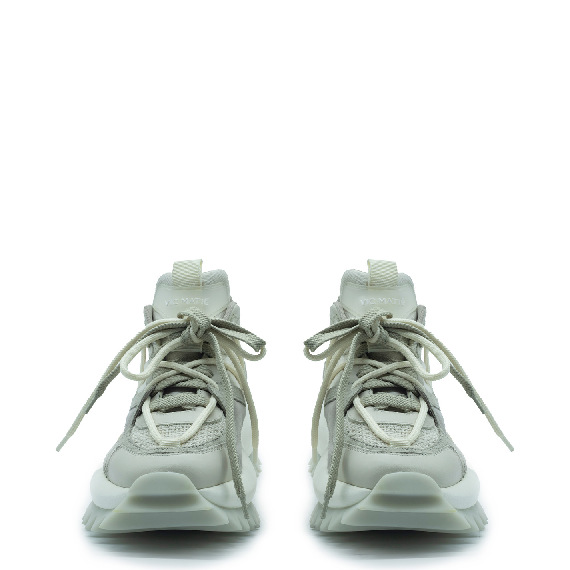 Running double laces ivory/natural/beige